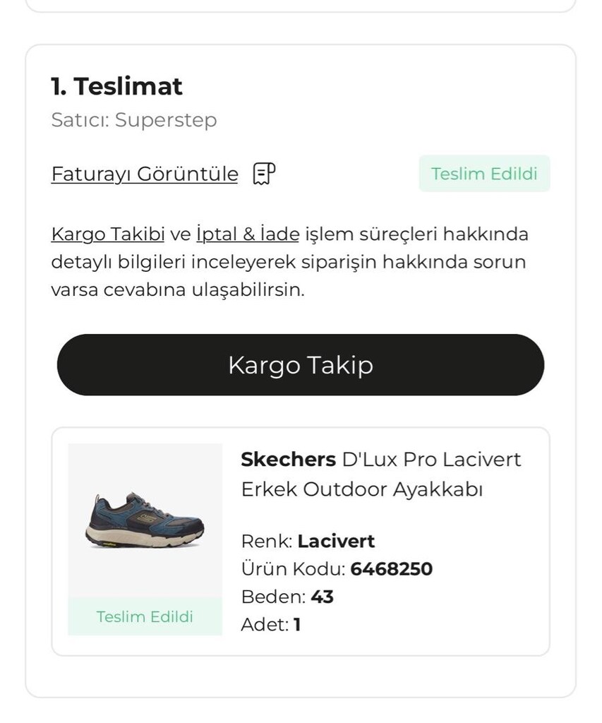 Skechers D’Lux Pro Lacivert Erkek Outdoor Ayakkabı - 3