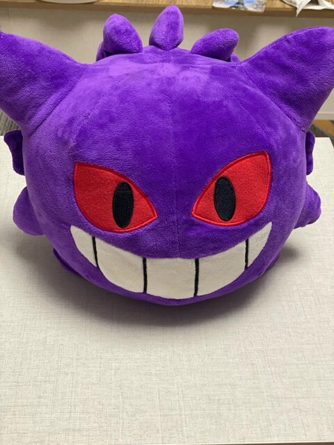 Orijinal Oly Factory Pokémon Gengar Peluş Oyuncak (Büyük Boy - Etiketl