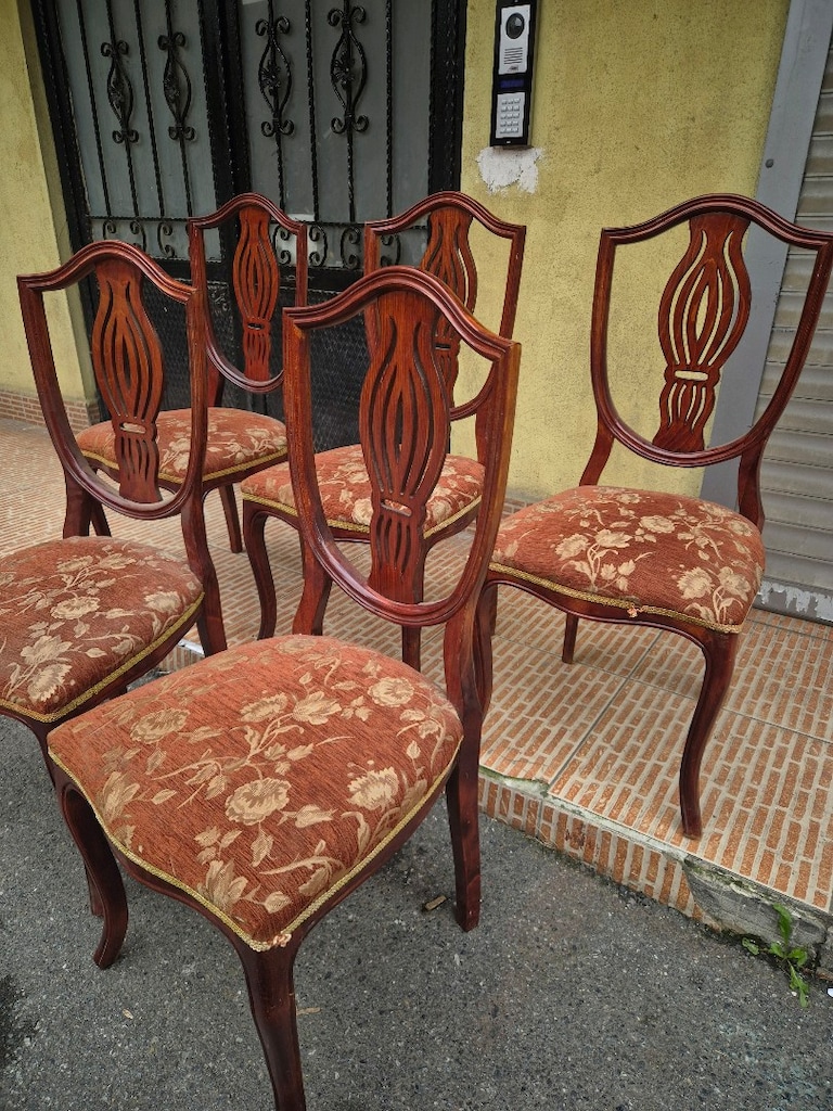 Klasik ahşap sandalye - 4