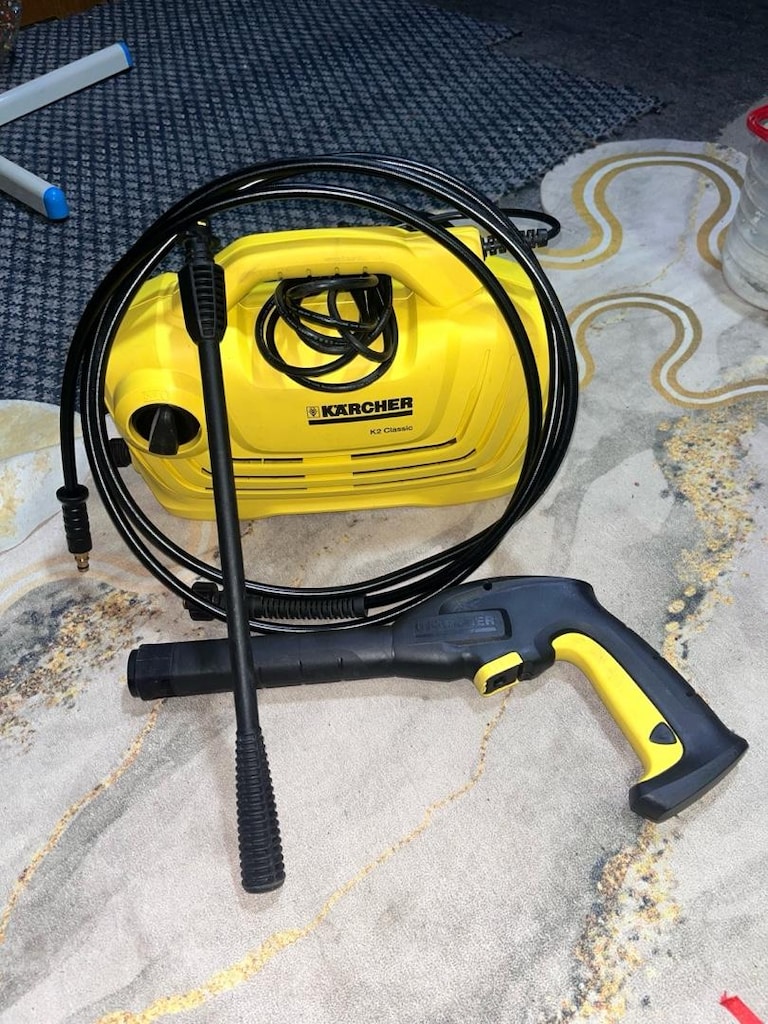 KARCHER K2 Classic 110 Bar Basınçlı Yıkama Makinesi Kutulu Temiz - 2