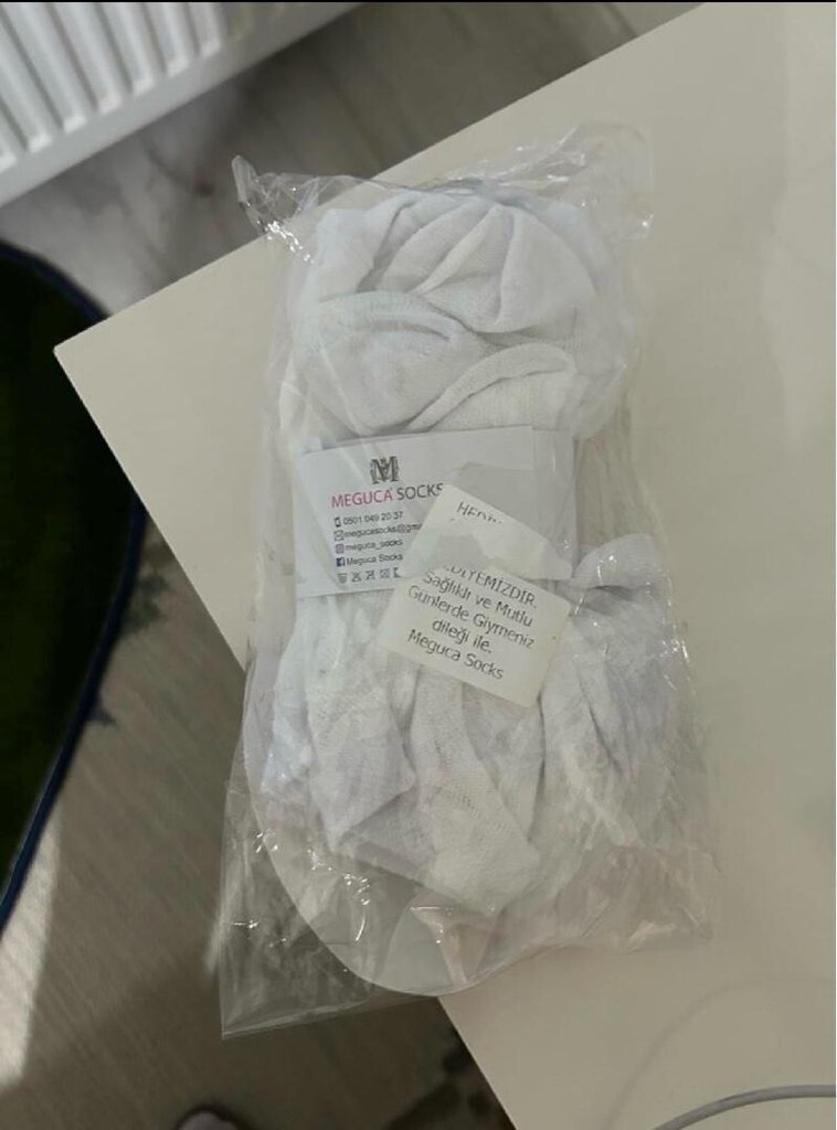 6 çift beyaz tül patik çorap ve 5 çift patik çorap - 3