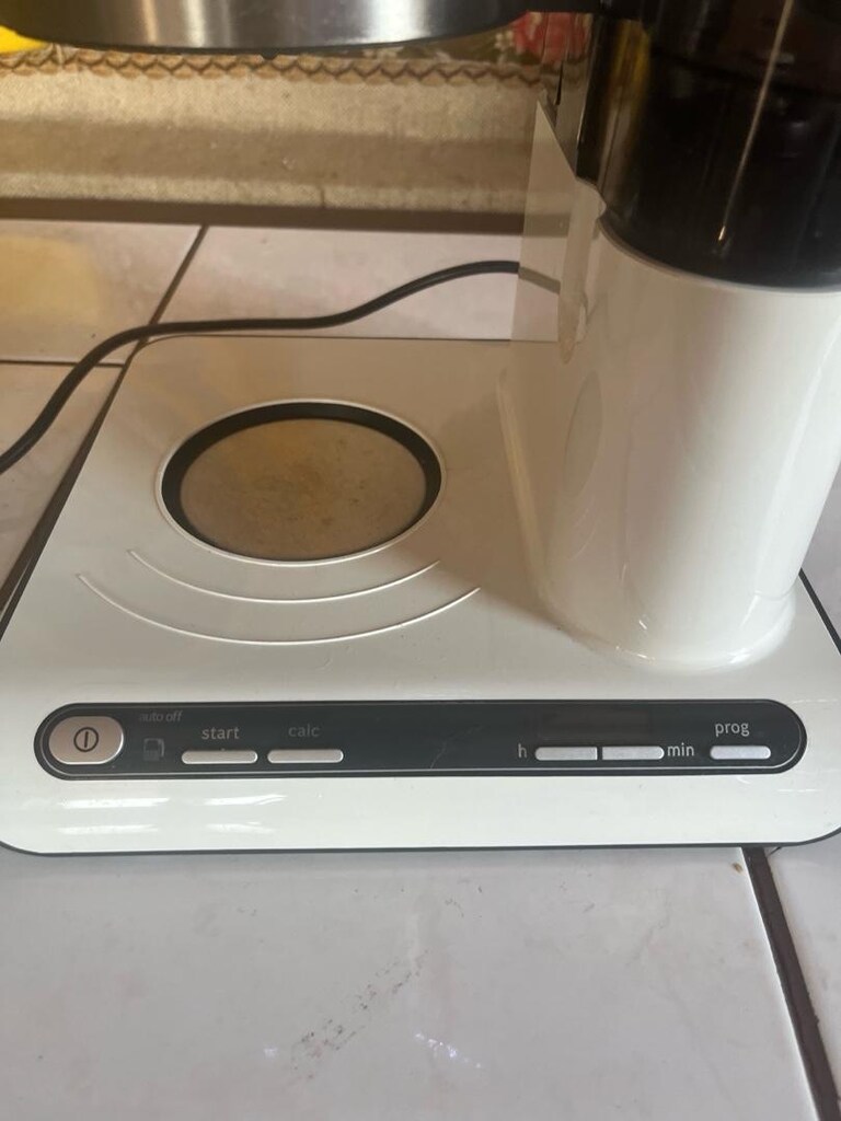 Bosch Styline TKA8011 Kahve Makinesi – Beyaz çok temiz makine saat gi - 10