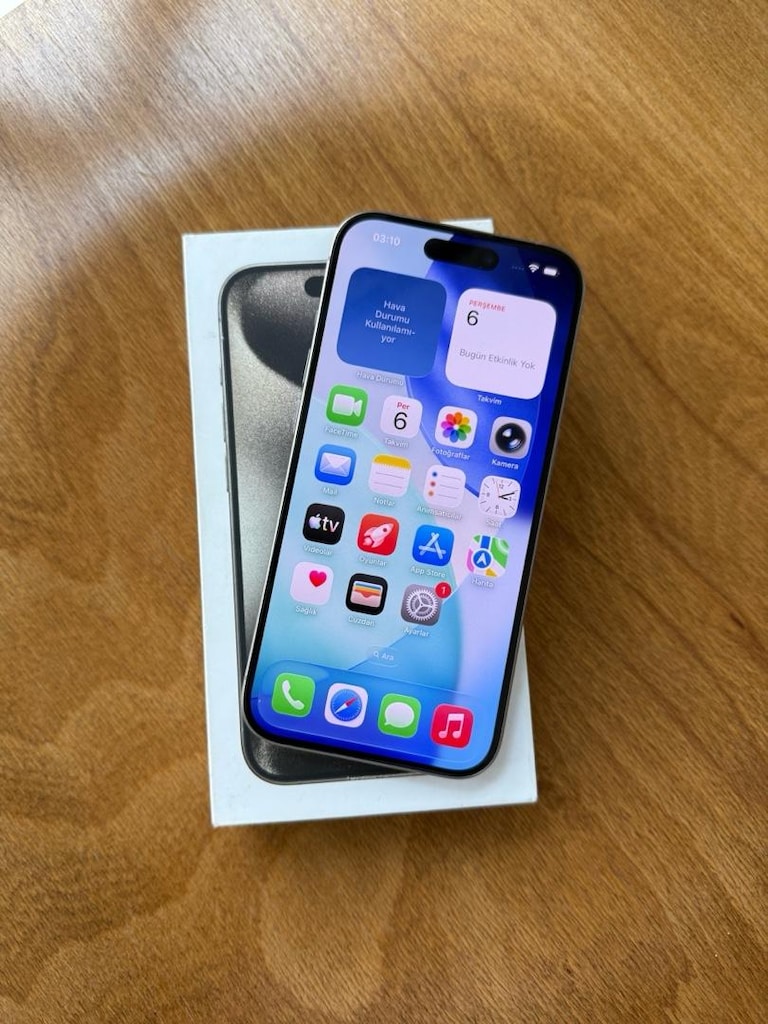 İPHONE 15 PRO 128 GB HATASIZ DEĞİŞENSİZ GARANTİLİ MODEL - 6