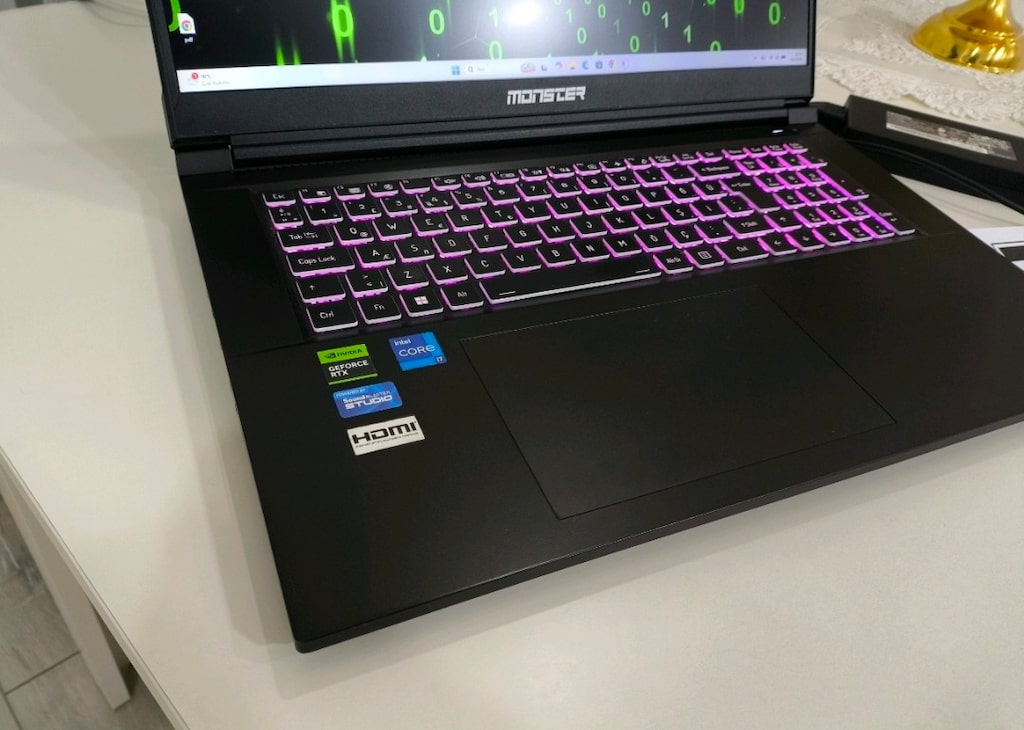 i7 12. Nesil Monster G@ming 17.3 dev ekranlı oyun canavarı laptop - 3