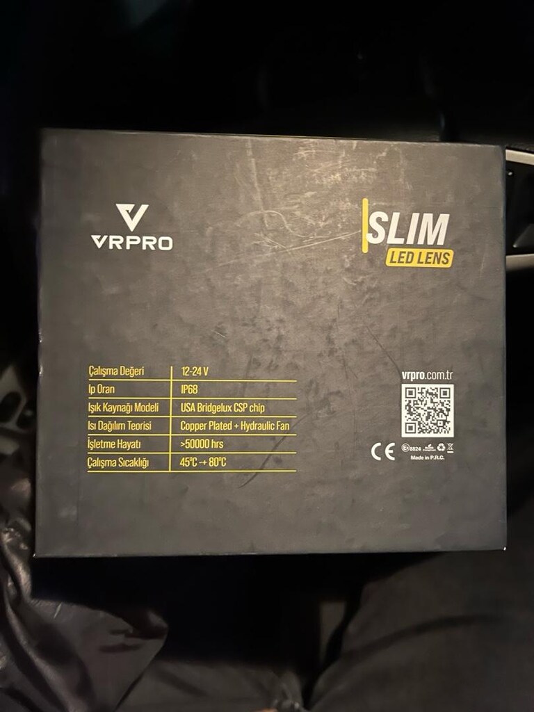 VRPRO H4 Slim Mercekli LED Xenon 16.000 Lümen / 40W - 2