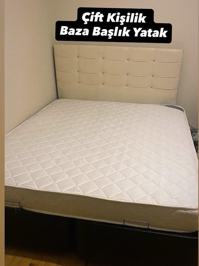 Çift Kişilik Baza Başlık Yatak - 3