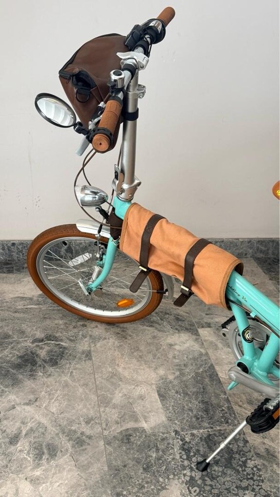 Özenle yapılmış Bianchi Vintage Katlanır Bisiklet - 3