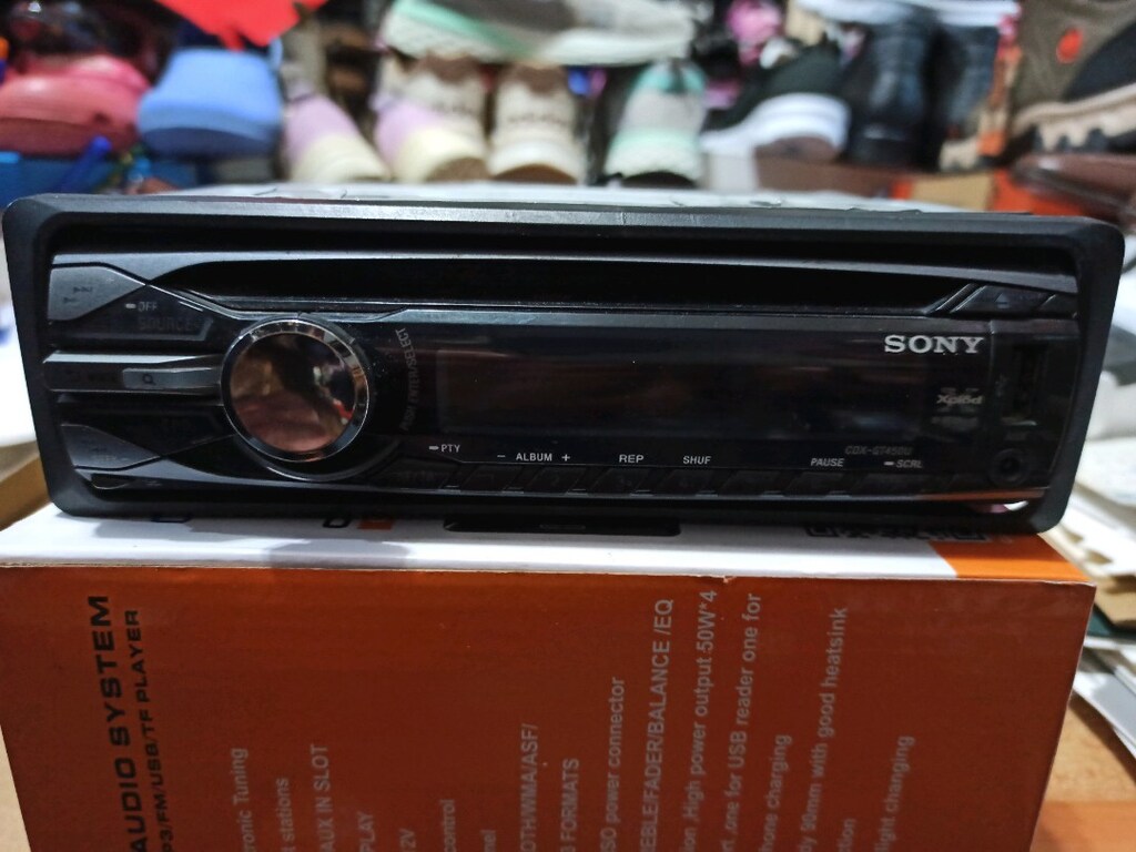 SONY USB aux CD radyo tek anfi çıkışli oto teyp sorunsuz çok temiz - 3