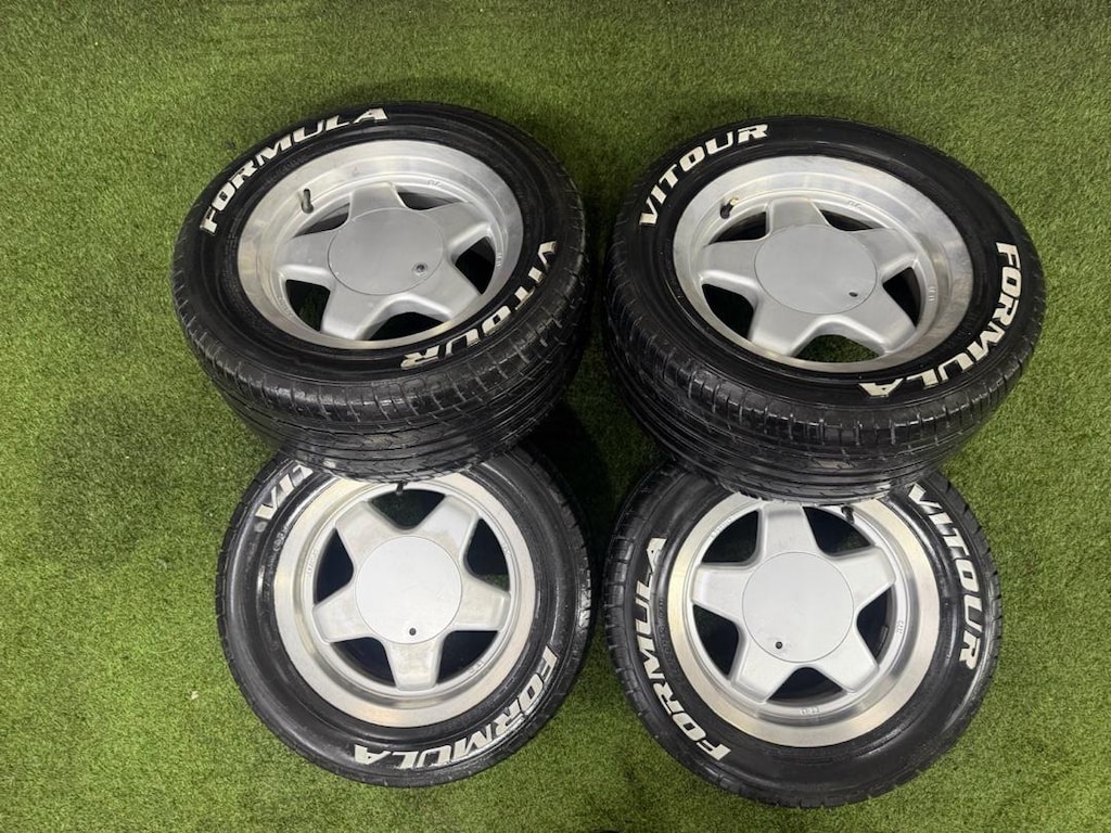 215 50 13 FORMULA VİTEOUR BEYAZ YAZILI CMS 40 JANT LASTİK - 4
