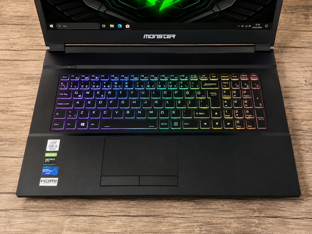 Monster Abra A7 | i5-10300H | GTX1650 | 16GB 120Hz Oyuncu Laptop - 2