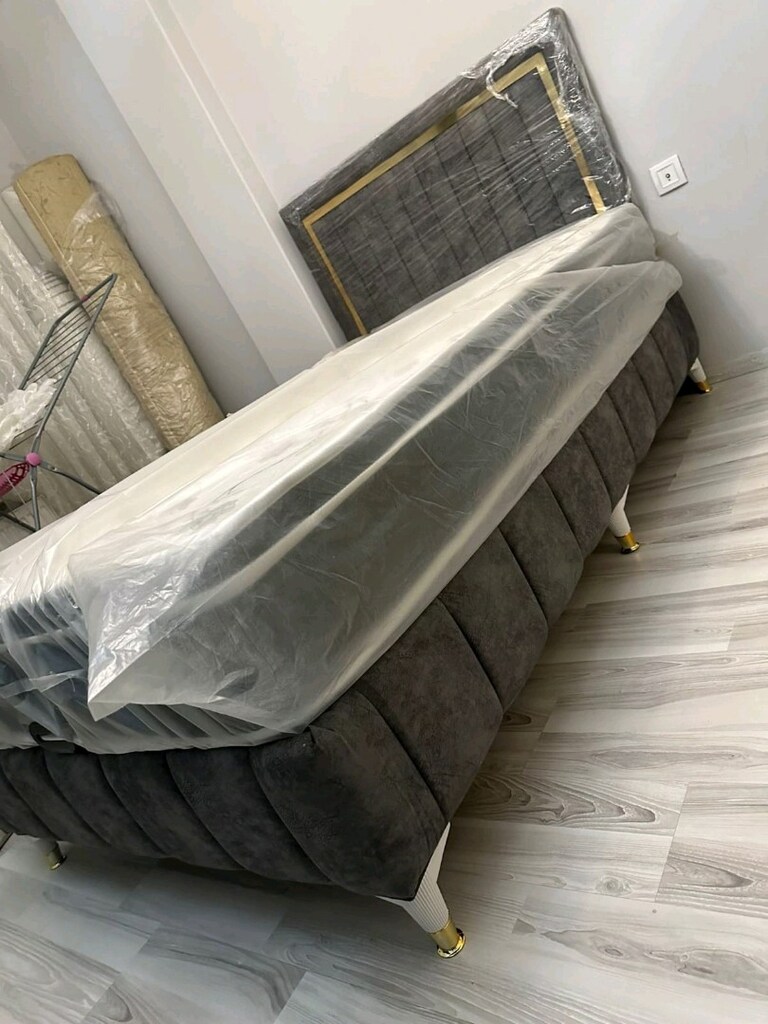 1,5 Kişilik Yatak Baza Başlık Takımı, 120 lik Yatak Baza Başlık SIFIR - 3