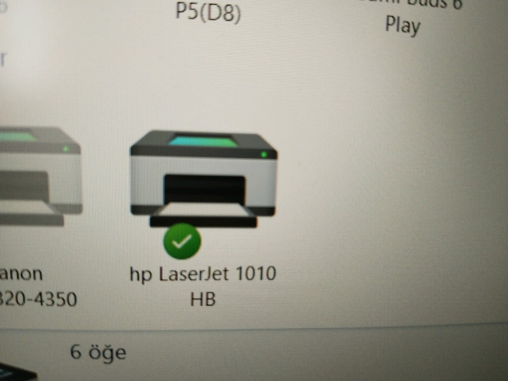 HP LazetJet 1010 Lazer Yazıcı - 7