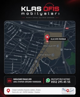 KLAS OFİS ÜSKÜDAR KAHVERENGİ DERİ 2 KİŞİLİK BEKLEME KOLTUĞU - 4