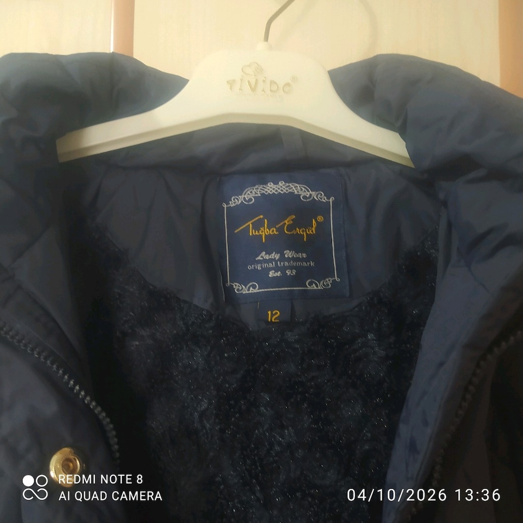 10/11 yaş kız kaban mont - 3