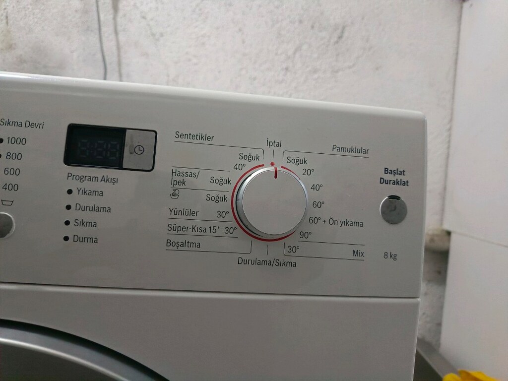 Bosch avantixx8 varioperfect serisi 8 Kg çok temiz çamaşır makinesi - 4