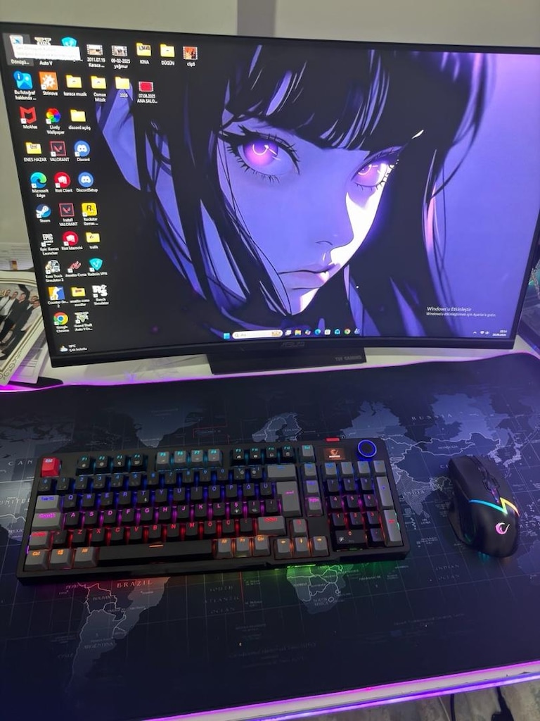 hazır kutlu düzen pc masa üstü setup - 9