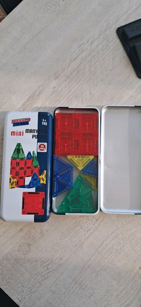 manyetik puzzle seyah seti 60 parça - 2
