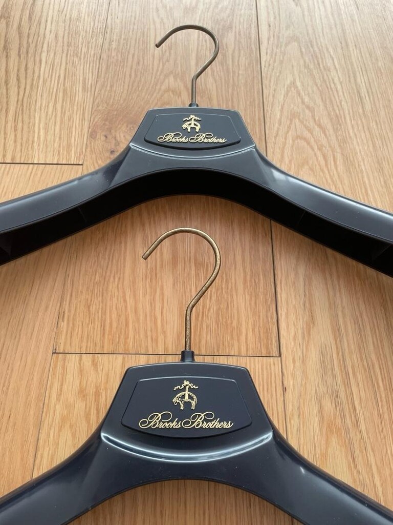 2 Adet, Brooks Brothers Marka Askı, Orjinal - 3