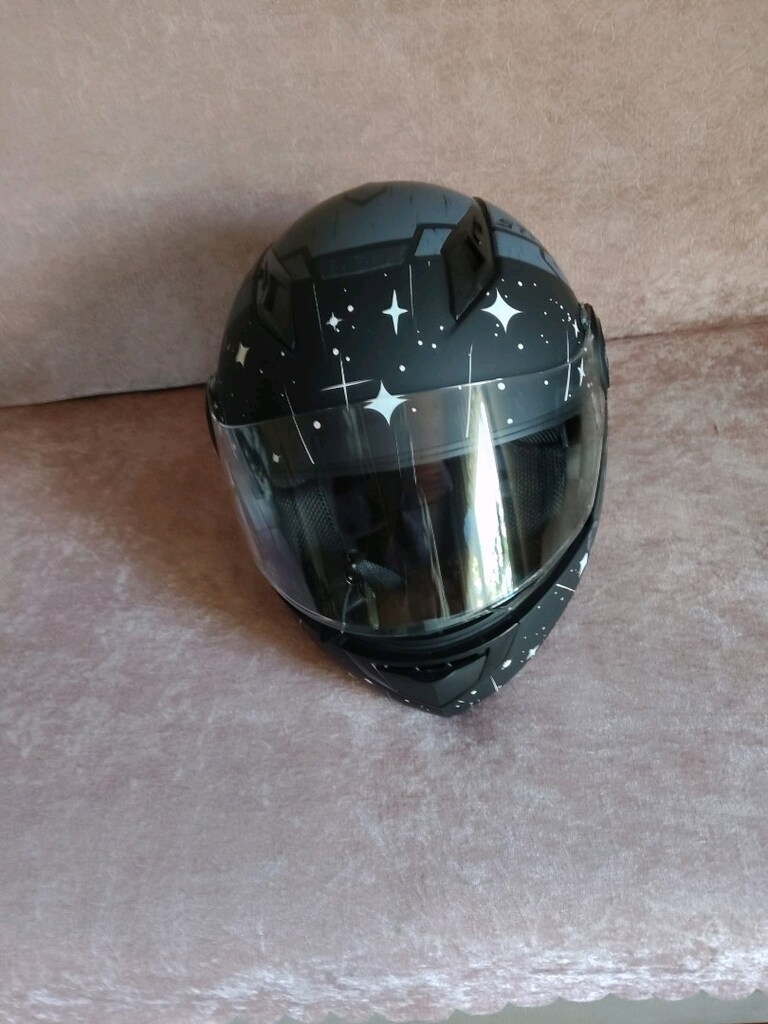 Rapido-x RX Z19 açılabilir motosiklet kaskı sıfır güneş Vizörlü S - 2