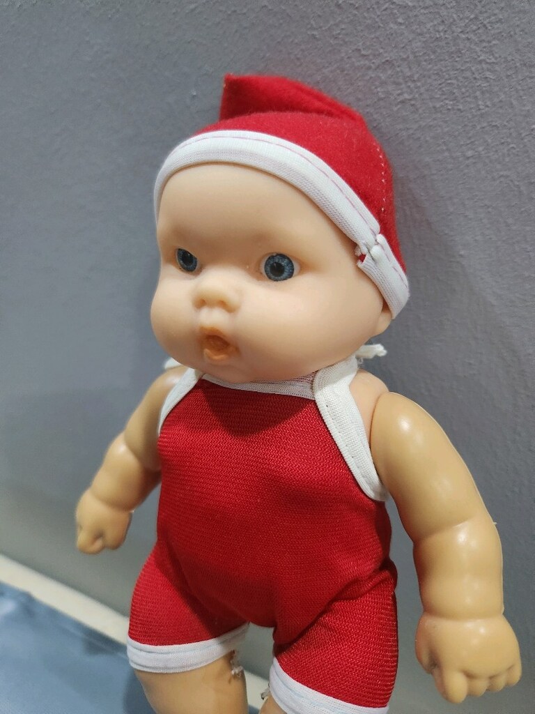 YENİ ŞİMŞEKTOYS 20 CM OYUNCAK ROZA BEBEK - 2