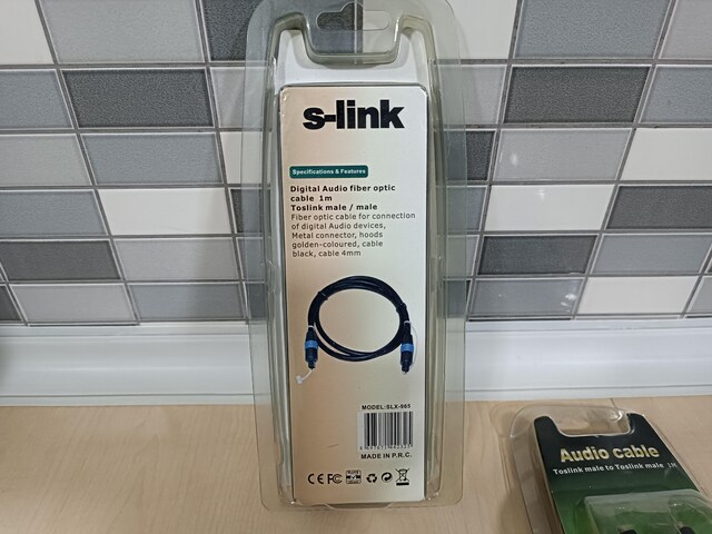 S-LİNK AUDIO OPTİK KABLO