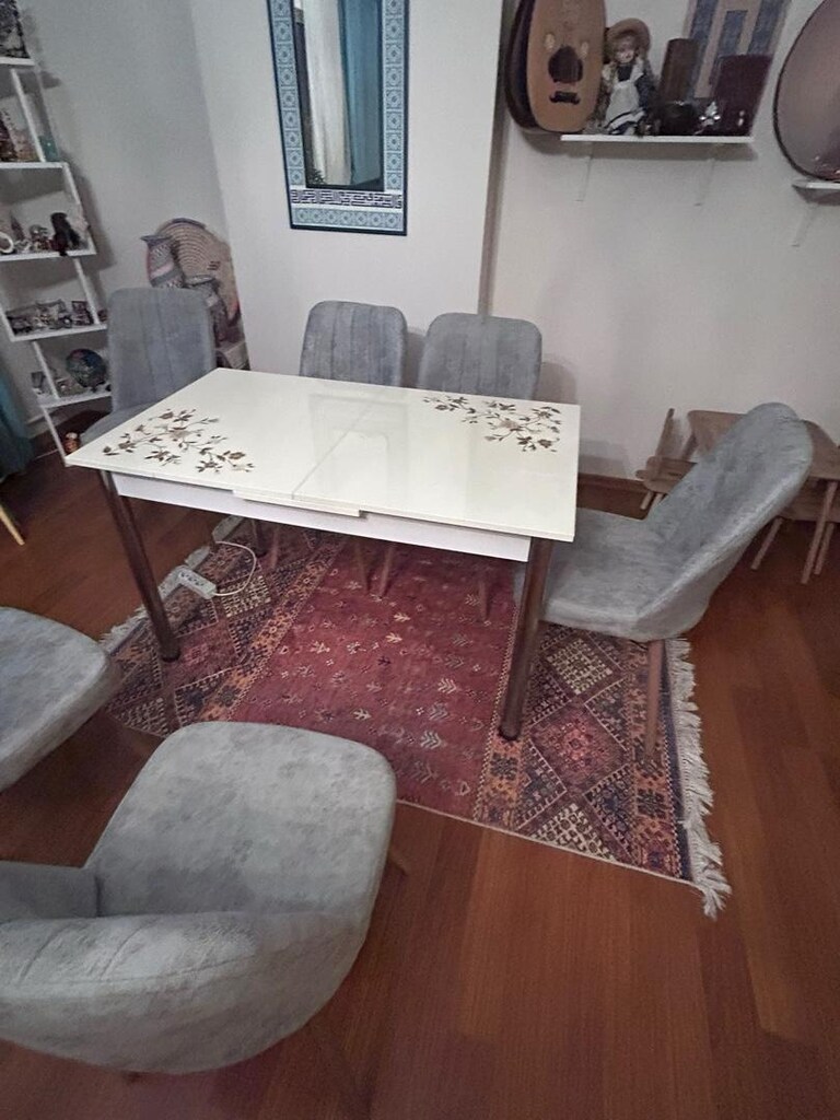 Yemek masası 6 adet sandalye - 2