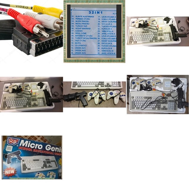 Oyun Atarisi Micro Genius .nostalji sevenler.DETAY KISMINI OKUYUNUZ