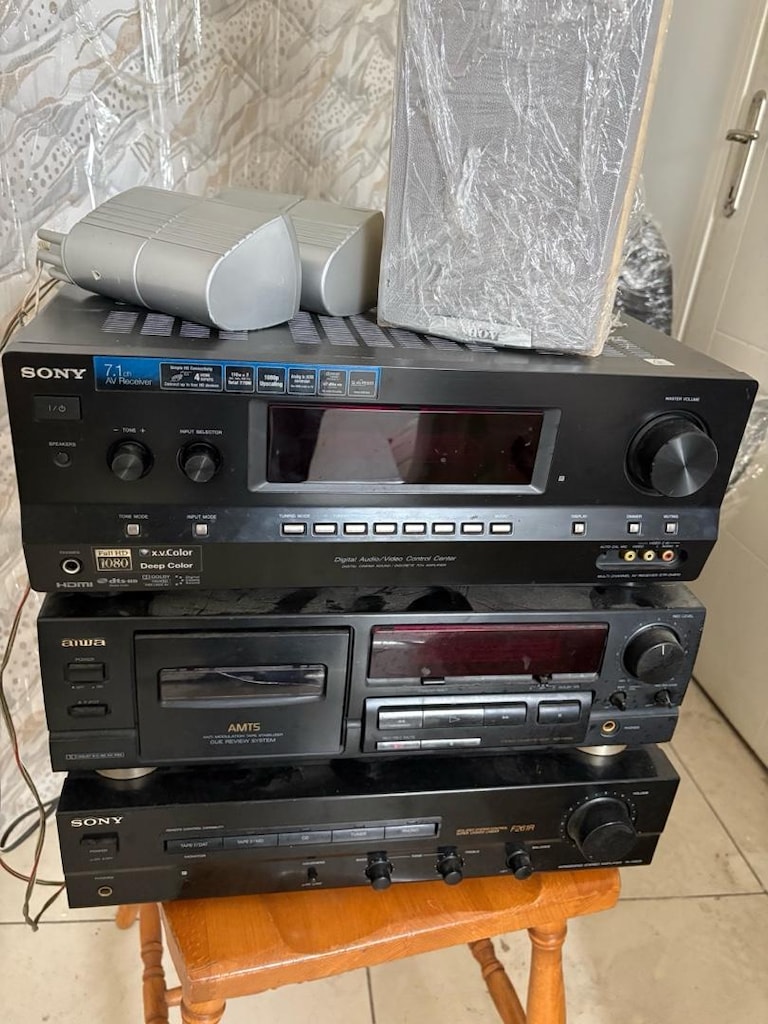 Sony amfi ve aıwa kaset çalar hoparlör Sony kule hoparlör TOPTAN - 2