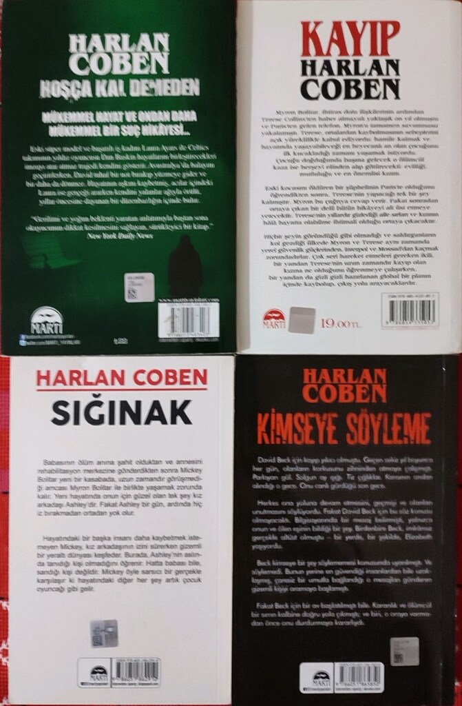 Harlan Coben Kitapları - 5