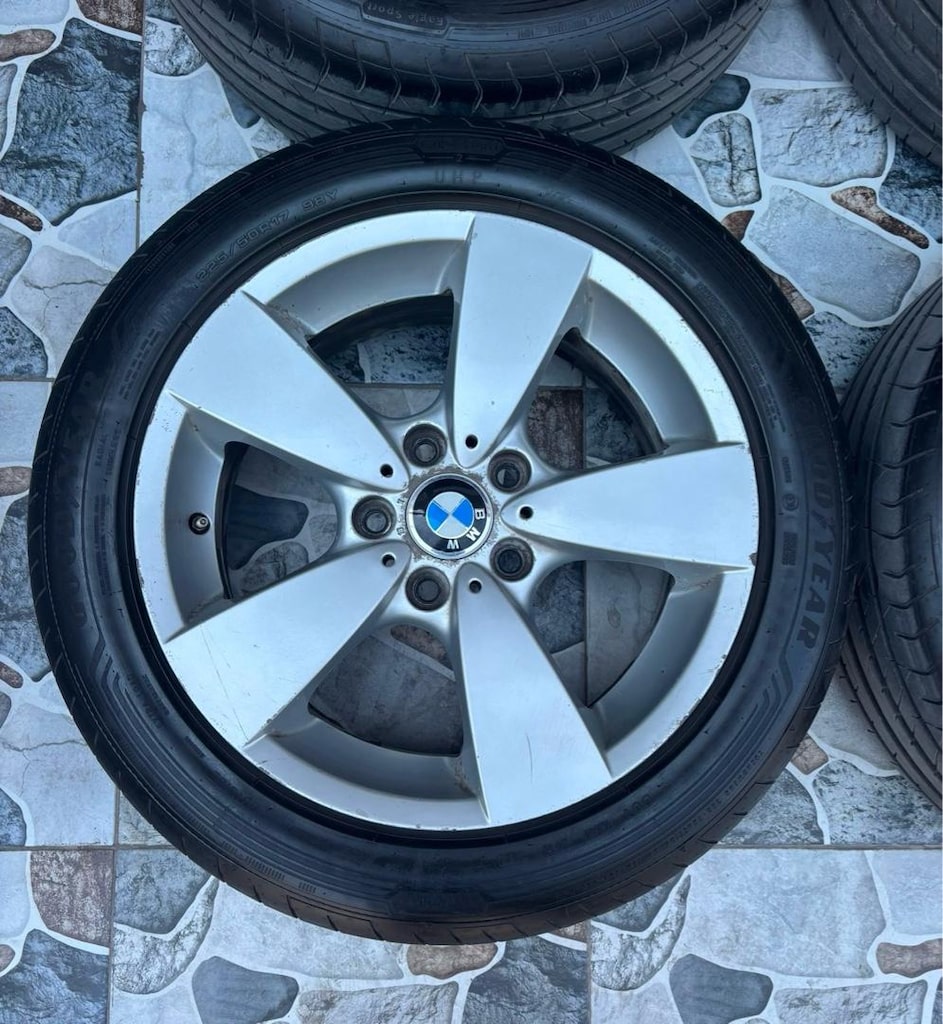 bmw jant 5x120 orjinal 17 inç e60 jant lastik - 2