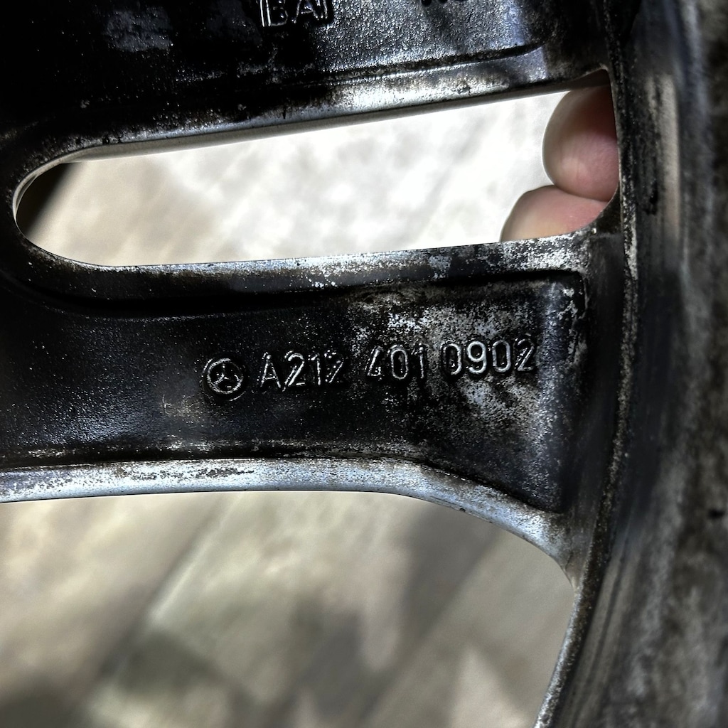 ORİJİNAL 17 inç 5x112 Mercedes W212 Jant Takımı 2. El - 5
