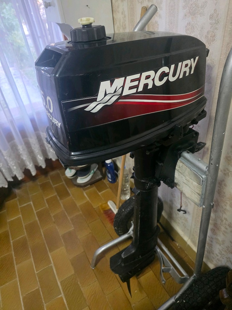 3.50 FİBER TEKNE + 5HP MERCURY MOTOR LİMAN KAYITLI. - 12