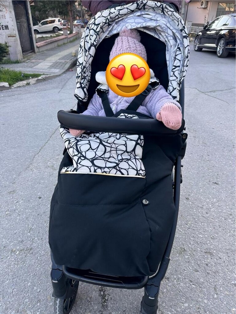 PEG PEREGO İtalyan Bebek Arabası, Müslin Örtü HEDİYE - 3