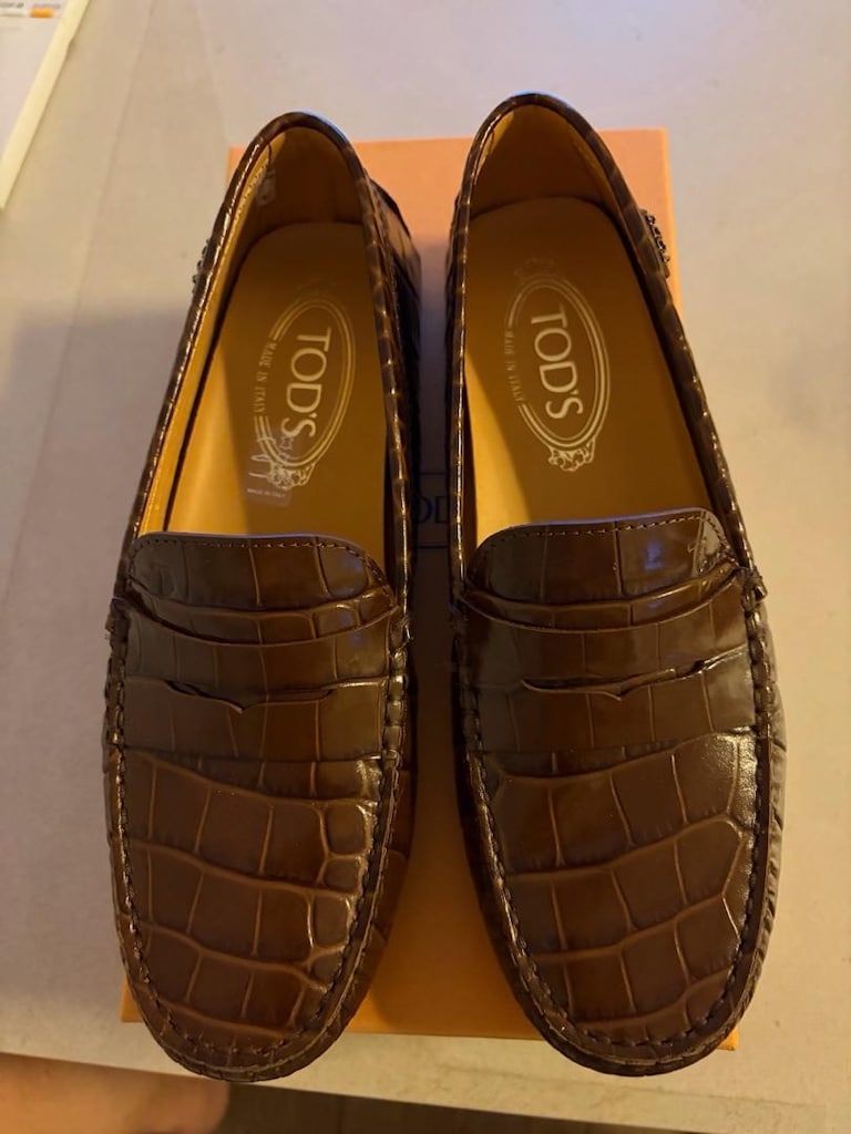 Tod’s croco baskı deri driver - 2