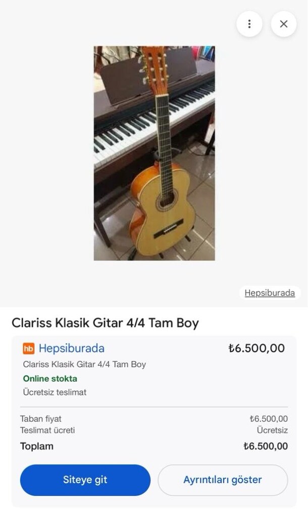 klasik gitar