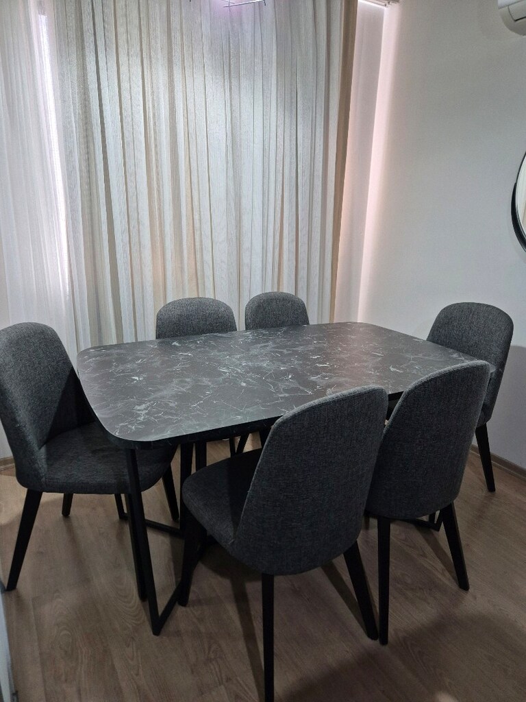6 kişilik vivense yemek masası takımı - 5