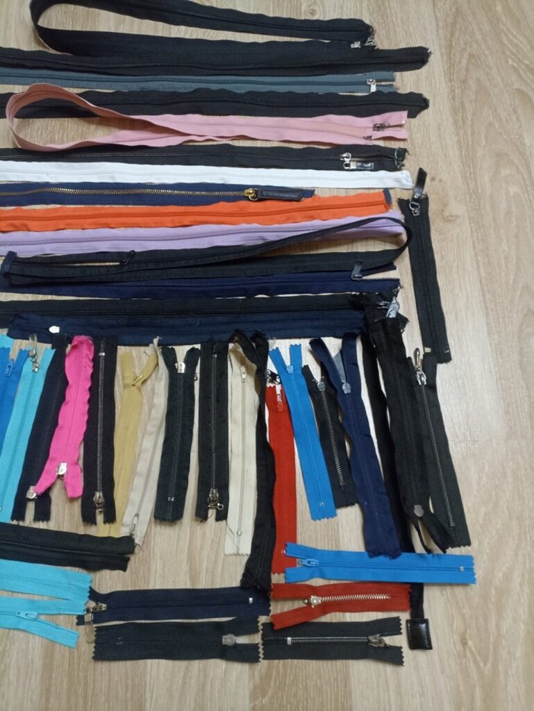 Karışık fermuar 47 adet - 2