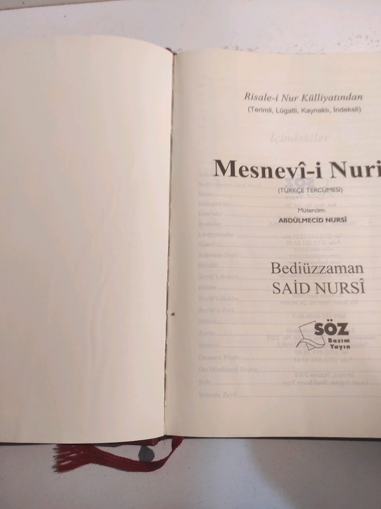 Mesnevî-i Nuriye Bediüzzaman Said Nursi - 5