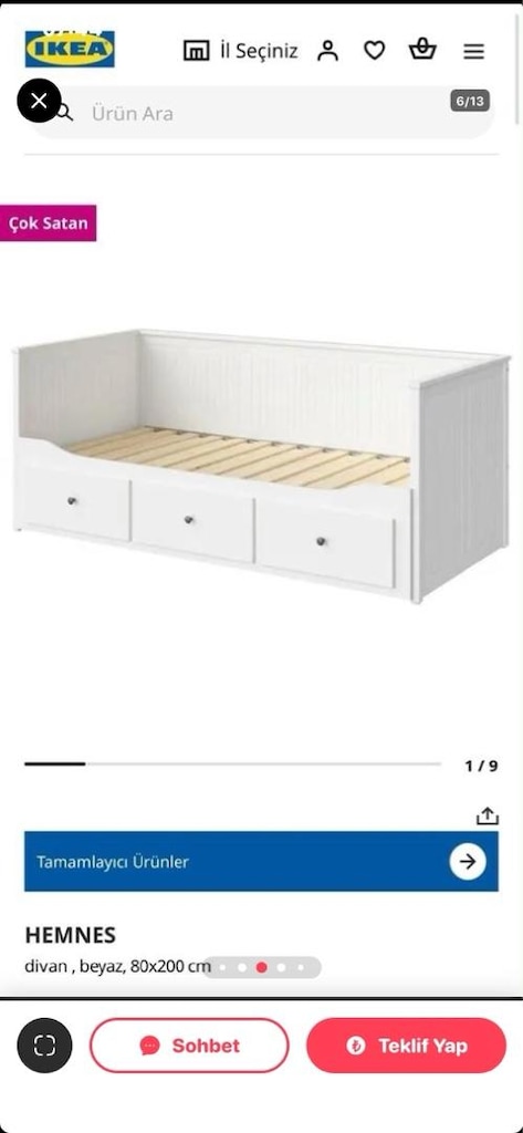 ikea hemnes divan yatak - 8