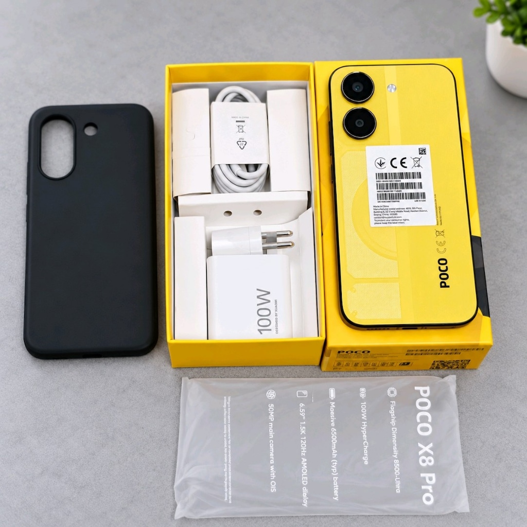 POCO X8 Pro 12+12/512 GB • Sıfır • Global Avrupa Versiyonu - 2