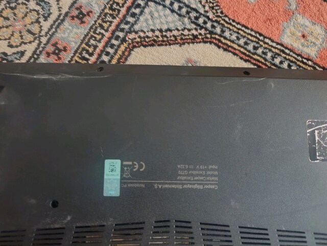casper excalibur g770 i7 10 nesil arızalı
