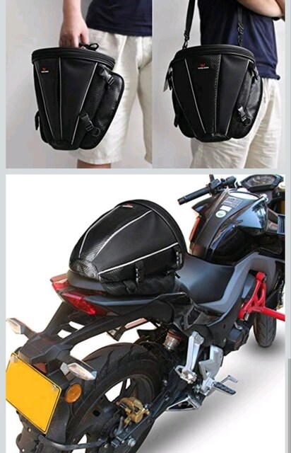 WOSAWE motosiklet kuyruk çanta