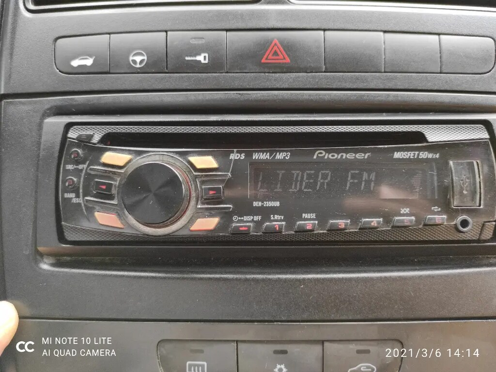 Pioneer deh - 2350ub - 2