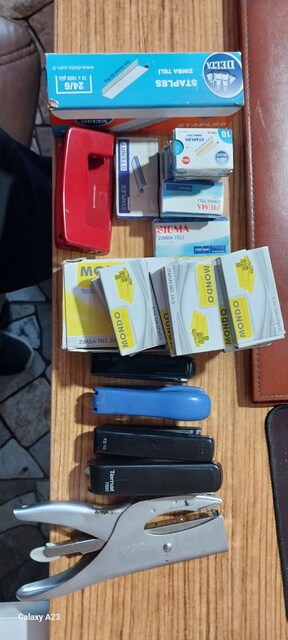 Muhtelif Zımba makinası ve Zımba teli