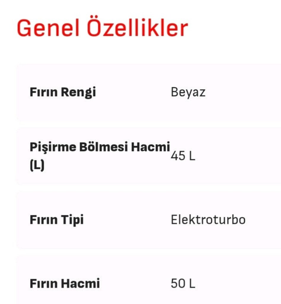 Arçelik Midi Fırın - 5