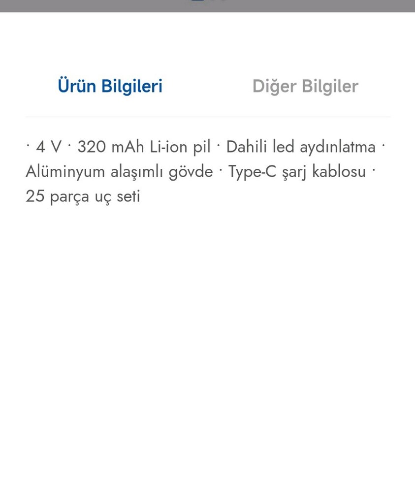 Aprilla-ASD-3519 Şarjlı Hassas Tornavida 25 Parça - 4