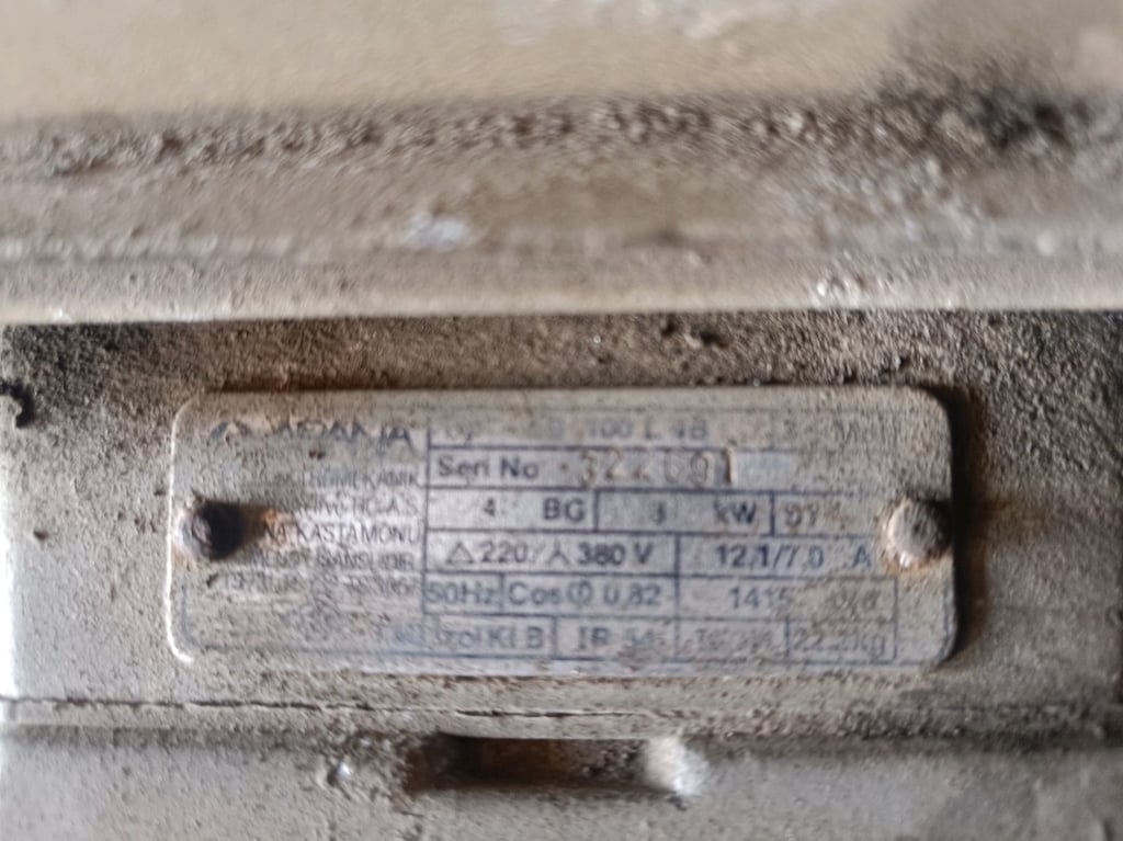 965 devirlik 2 adet havalandırma motoru - 5