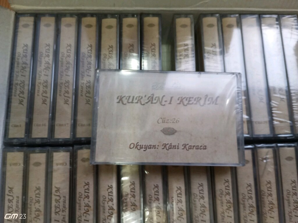 Kuran'ı Kerim hatmi Şerif kaset seti - 3