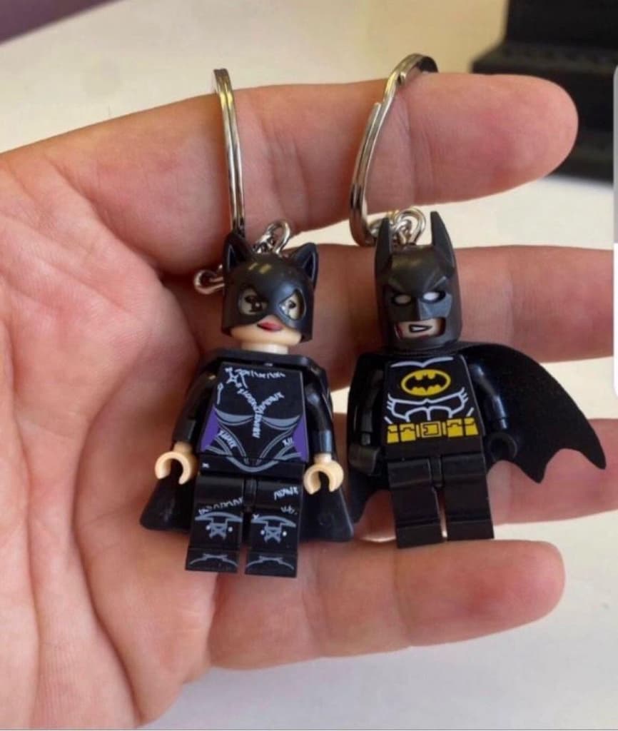 Lego Figürlü Anahtarlık Seti - 10