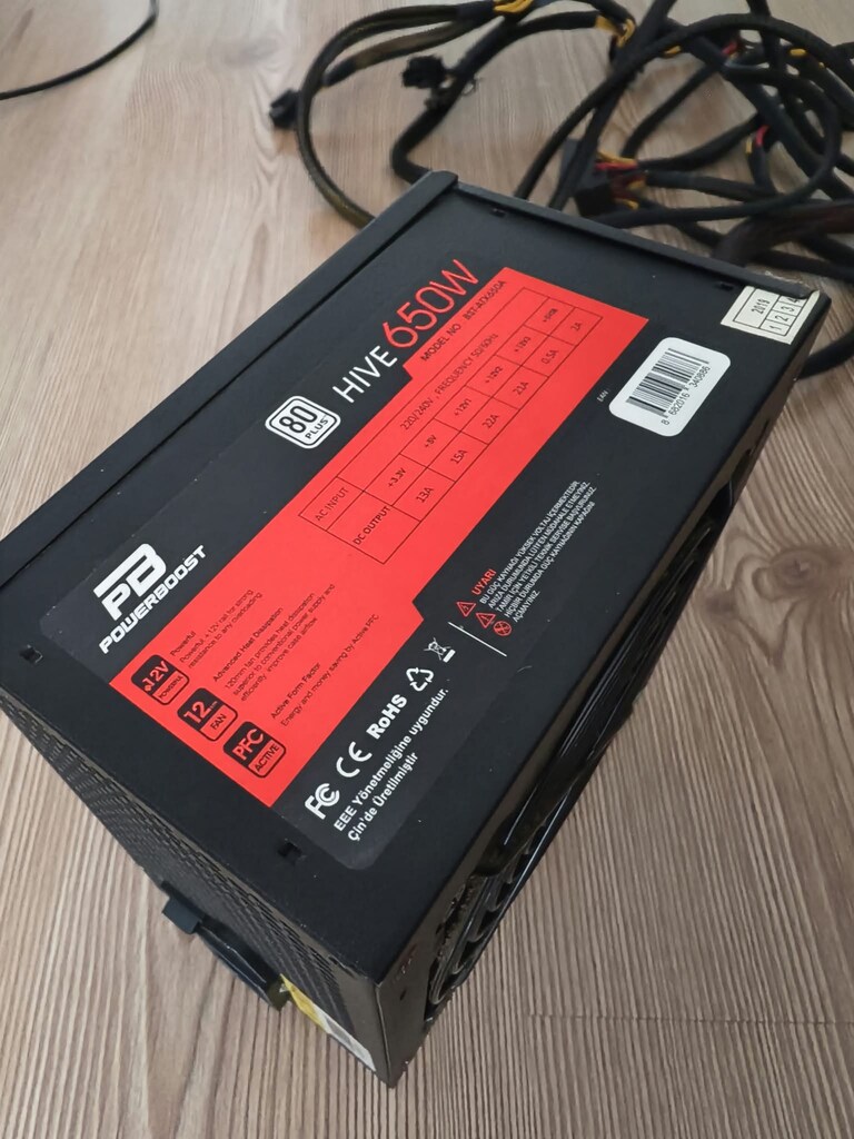 650 WATT 80+ PSU - GÜÇ KAYNAĞI - 4